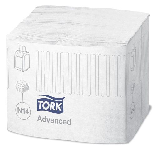 TORK 15830 Xpressnap Fit Serviette Distributeur Advanced Blanc 2 Couches 21,3 cm Longueur Déplié 720 Pièces