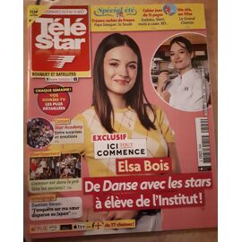 Télé Star 2549 Elsa Bois De Dals À Ici Tout Commence, Star Académy