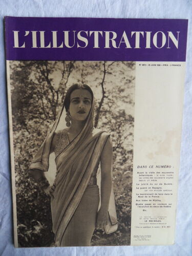 Hebdomadaire L'Illustration N°4973 Du 25 Juin 1938