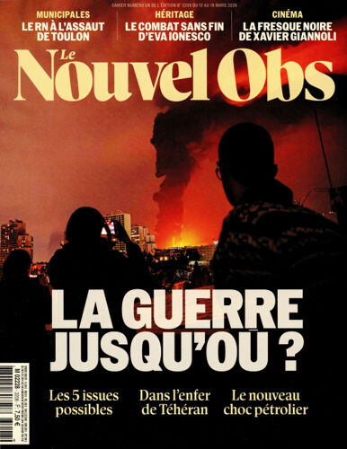 Le Nouvel Obs 3208 : La Guerre Jusqu'Où ?