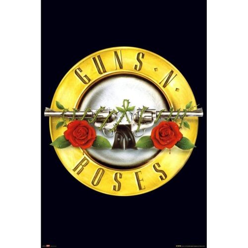 Gb Eye Ltd, Guns N Roses, Logo, Poster, 61 X 91,5 Cm Neuf