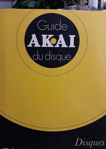 Guide Akai Du Disque Classique 1979-1980