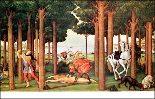 Botticelli Sandro Lot 2 Cartes Postales Tableaux Peinture