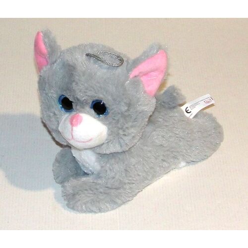 peluche chat gris blanc landahl et baumann