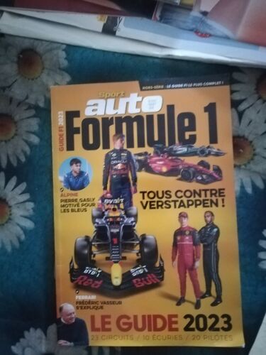 Sport Auto Hors Serie 2023 Guide Formule 1