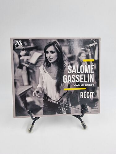 Cd De Musique Salomé Gasselin : Récit (Viole De Gambe) Avec Boite
