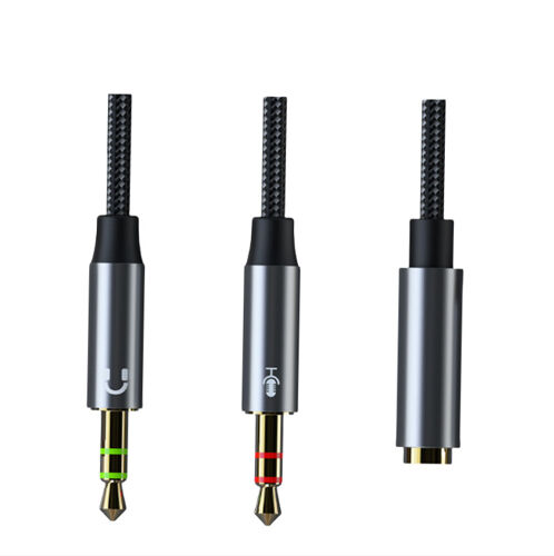 CB01 Câble adaptateur répartiteur pour casque et microphone Model 3