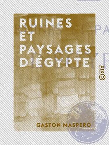 Ruines Et Paysages D'égypte