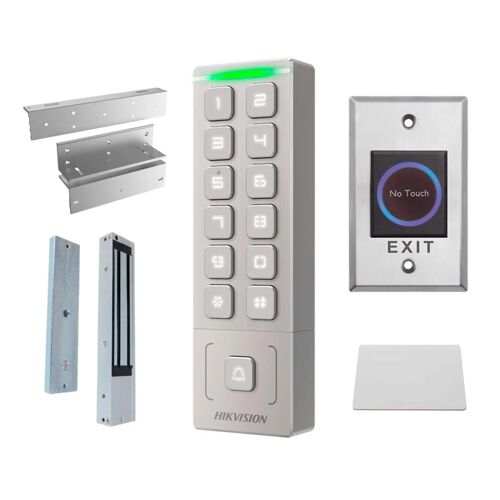 Kit de Contrôle d'Accès Hikvision DS-KAS809MX Carte MF et Code PIN