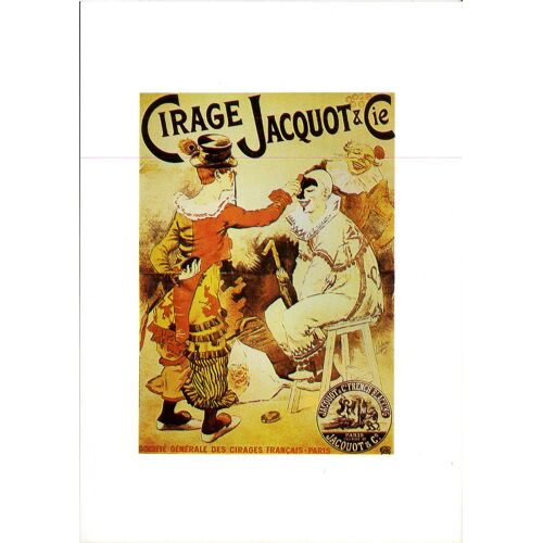 Carte Postale Cirage Jacquot & Cie , Carte Moderne