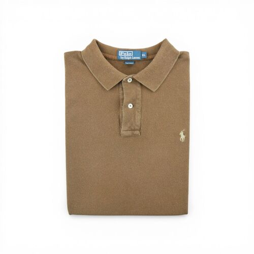 Reconditionné - Polo Manches Courtes Homme Marron - Taille Xl - Homme - Marron