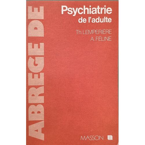Psychiatrie De L'adulte