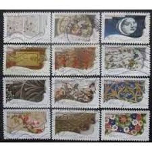 Métiers D'Art Série Complète Année 2009 Autoadhésifs N° 253 254 255 256 257 258 259 260 261 262 263 264 Yvert Et Tellier