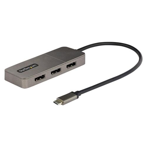 StarTech.com Adaptateur Multi-Moniteur USB-C 3 Ports/Hub USB-C vers 3x DP - Station d'accueil - USB-C / Displayport - 3 x DP