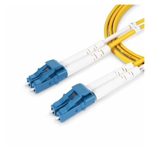 StarTech.com Câble Fibre Optique de 10m Monomode LC à LC (UPC) OS2, LSZH - Cordon de raccordement - mode unique LC/UPC (M) pour mode unique LC/UPC (M) - 10 m - 10 m - 2 mm - fibre optique - duplex - 9 / 125 micromètres - OS1/OS2 - sans halogène...