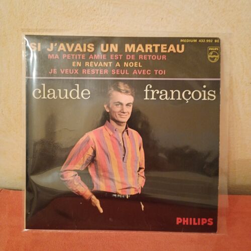Vinyl 45 Tours ,Claude François,Signé