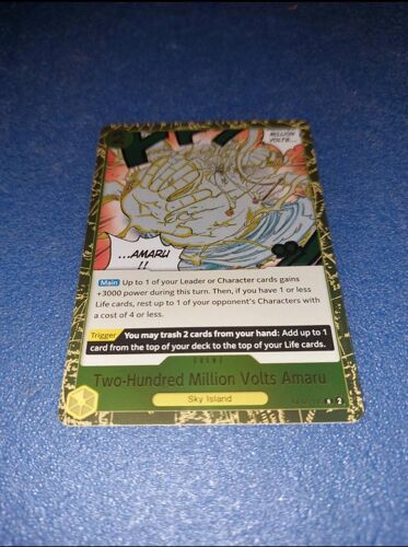 Two Hundred Million Volts Amaru Op05 115 One Piece