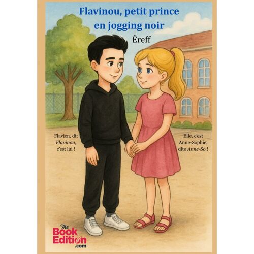 Flavinou, Petit Prince En Jogging Noir