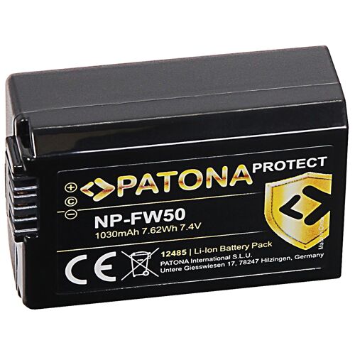PATONA 12485 batterie de caméra/caméscope Lithium-Ion (Li-Ion) 1030 mAh
