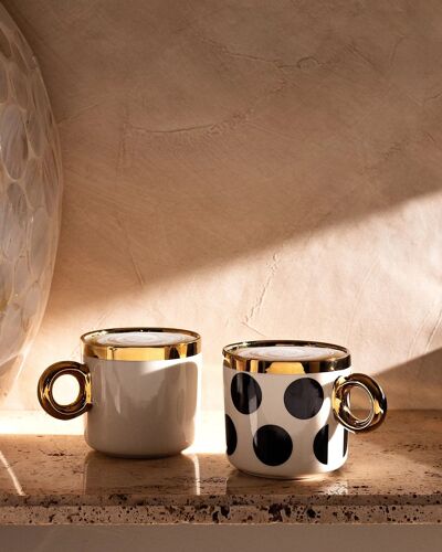 Marlie 2 Pcs Tasse Met