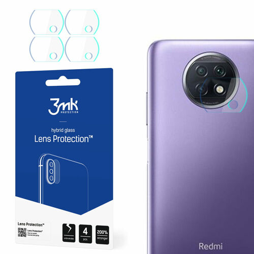 3MK Lens Protection pour Redmi Note 9T 5G