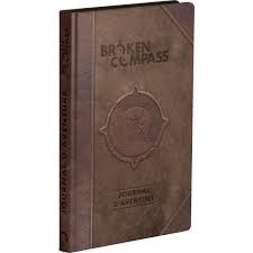 Broken Compass Journal D'Aventure Livre De Base Jeu De Rôle Arkhane Asylum