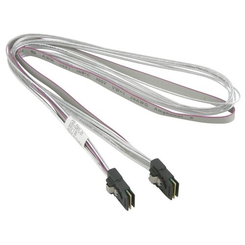 Supermicro Internal MiniSAS 0.75 m 0,75 m Gris et Blanc