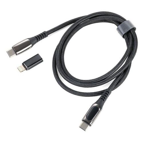 TROIKA CBL10/BK câble USB 1 m USB C USB C/Lightning Noir