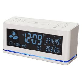 Technoline WS 6850 station météo numérique Blanc LED Batterie