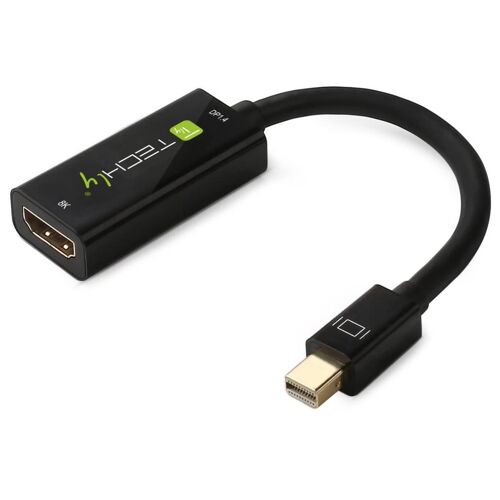 Techly IADAP MDP-HDMIF8K câble vidéo et adaptateur Mini DisplayPort HDMI Noir