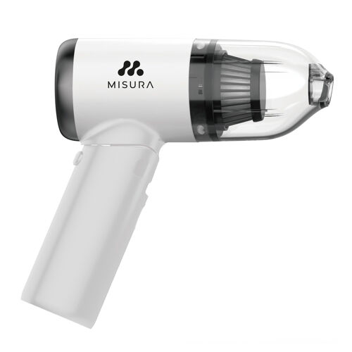 MISURA MA01 - Sans fil portable aspirateur En voiture, pliant, 5000 Pa, WHITE