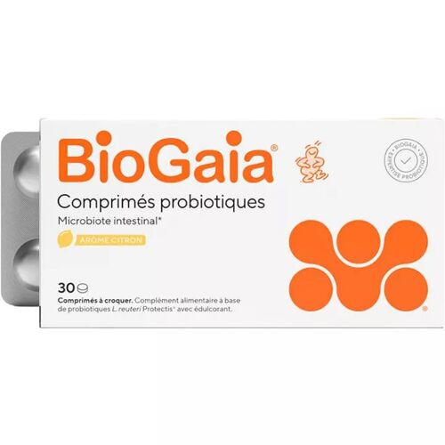 Biogaia Probiotique Lactobacillus Reuteri Comprimés Citron 
