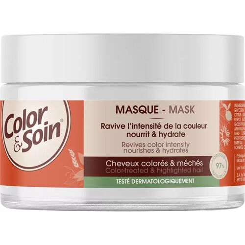3chênes Color & Soin Masque Cheveux Colorés Bio 200 Ml 