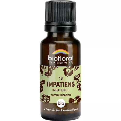 Biofloral Fleurs De Bach 18 Impatiens Granules Sans Alcool 