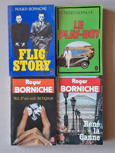 Roger Borniche - Lot De 4 Livres