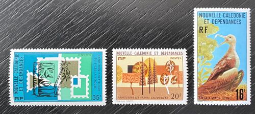Lot De 3 Timbres Neufs** Nouvelle-Calédonie 1977 Y&T 411 / 412 / 414