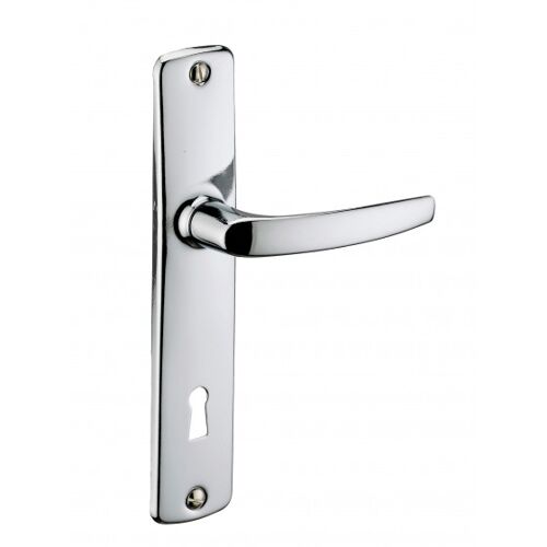 Poignée chrome ABBEVILLE entraxe 165 mm trou de clé Finition : Chrome h : 182 mm