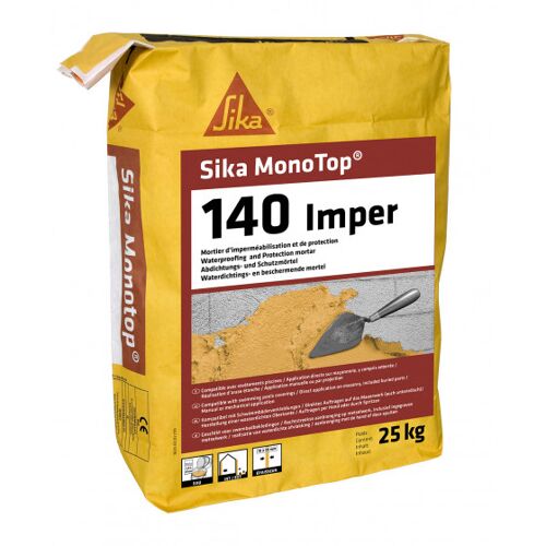 Mortier D'Imperméabilisation Sika Monotop-140 Imper - Gris | 25 kg