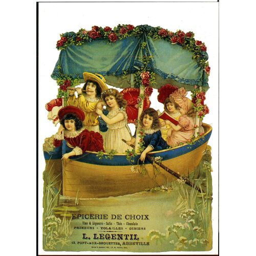 Carte Postale Épicerie De Choix L. Legentil