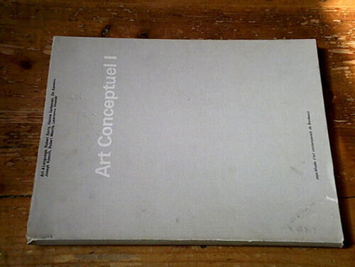 Art Conceptuel I - Catalogue D'exposition