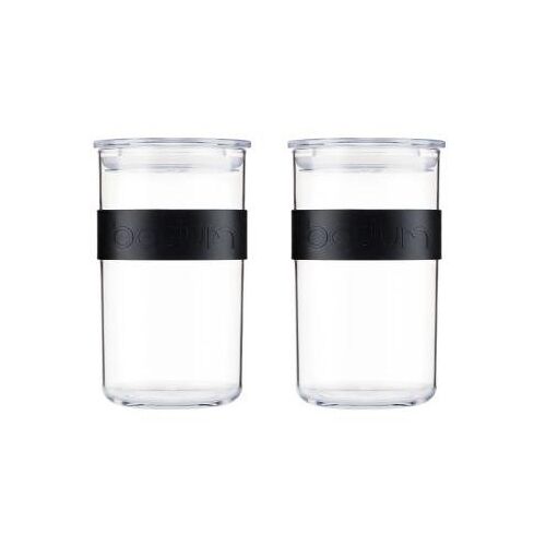 Bodum Presso Cylindre Plastique Noir Et Transparent