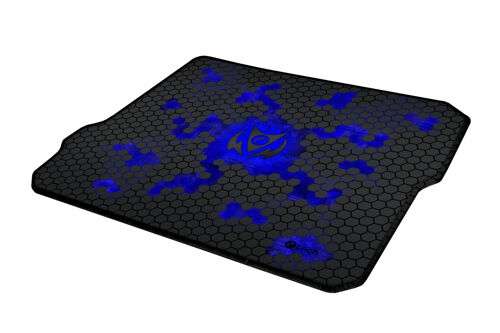 C-TECH PODCT2504 Tapis de souris de jeu Noir et Bleu