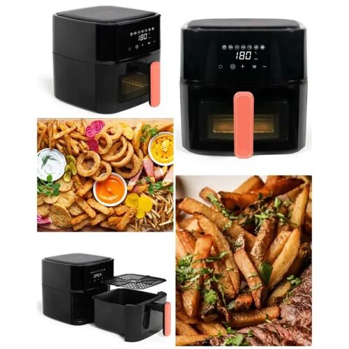 Friteuse sans huile - LIVOO - Air Fryer 4,5 L - 1200 W - Capacité 4,5 L - 7 programmes
