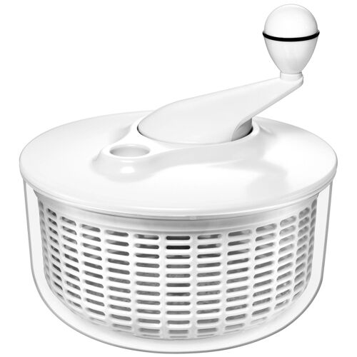 Silit 21.4128.8428 Essoreuse A Salade Blanc Manivelle/Poignet