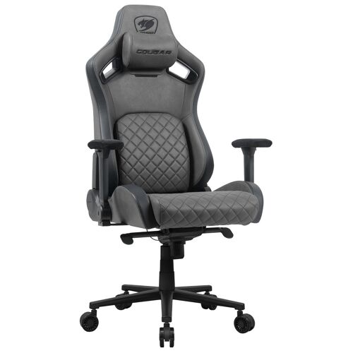 COUGAR CGR-DSF-GRB Siège de jeu universel Chaise avec assise rembourrée Gris