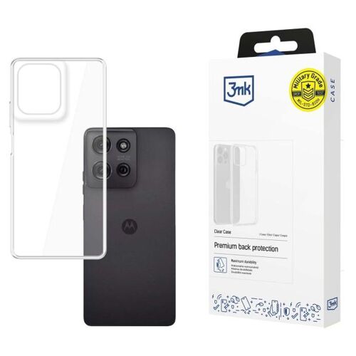 3MK Clear Case coque pour téléphone 6.78" Housse Transparent pour Motorola Moto G75