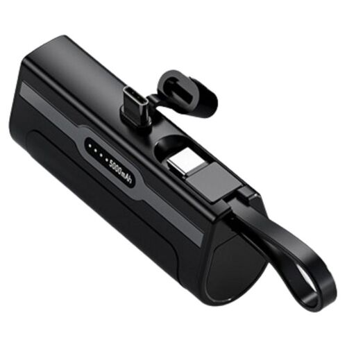 Powerneed Ep50 Banque D'alimentation Électrique 5000 Mah Noir