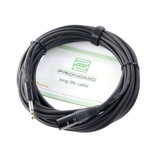 Pronomic Stage JXM-10 Câble Jack Stéréo/XLR 10 m