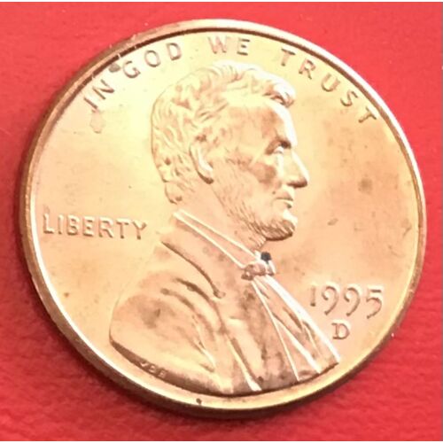 1 Cent - Lincoln Memorial Penny - 1995 D - Etats Unis