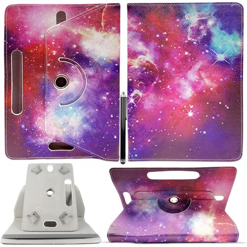 ELVORIX-Étui universel en cuir PU avec support pour toutes les tablettes de 6"", 6,8"", 7"", compatible avec Kindle eReaders Fire Tablet - Kobo/Voyaga/Lenovo/Sony E-Book/iPad Mini 5 4 3 2 1 (arc-en-ciel